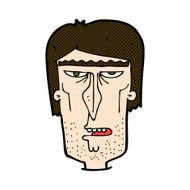 comic cartoon angry face N8