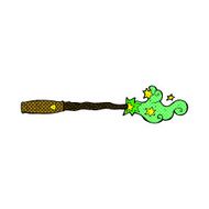 comic cartoon magic wand N9