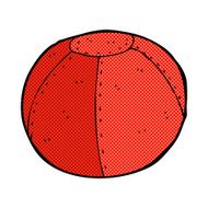 comic cartoon old stitched football N2
