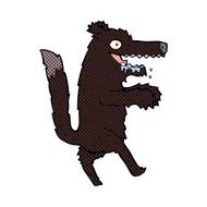 comic cartoon big bad wolf