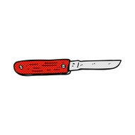 comic cartoon folding knife N10