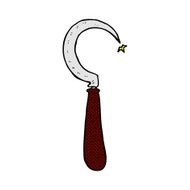 comic cartoon sickle N6