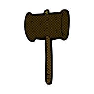 comic cartoon gavel N4