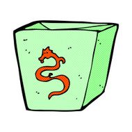 comic cartoon noodle box N10