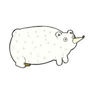 funny comic cartoon bear N16