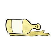 comic cartoon spilled beer N6