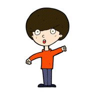 comic cartoon shocked boy N8