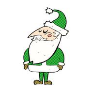comic cartoon santa claus N53