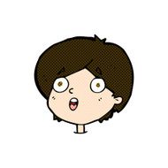 comic cartoon amazed expression N3