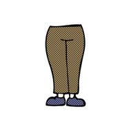 comic cartoon legs N23