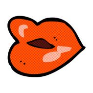 comic cartoon lips N4