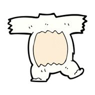 comic cartoon polar bear body (mix and match cartoons)