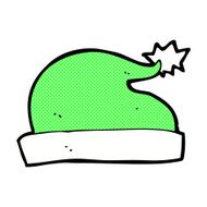 comic cartoon santa hat N3