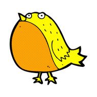 comic cartoon fat bird N8