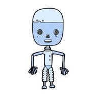 comic cartoon robot N47