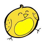 comic cartoon bird N73