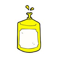 comic cartoon squirting bottle N3