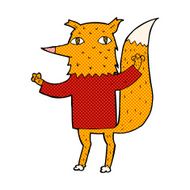 comic cartoon fox N4