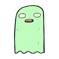 funny comic cartoon ghost N21