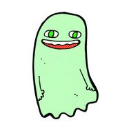 funny comic cartoon ghost N26