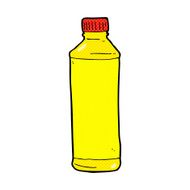 comic cartoon water bottle N16