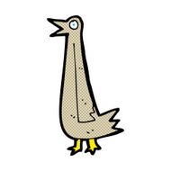 funny comic cartoon bird N35