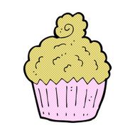 comic cartoon cupcake N15