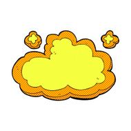 comic cartoon decorative cloud N10