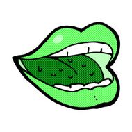 comic cartoon smiling halloween mouth N2