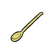 comic cartoon wooden spoon N6