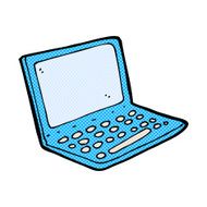 comic cartoon laptop computer N5