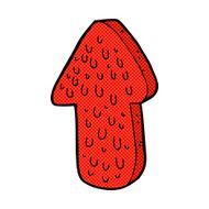 comic cartoon slimy arrow symbol N3