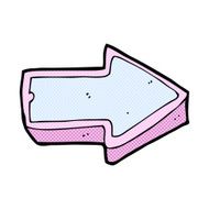 comic cartoon arrow symbol N4