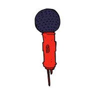 comic cartoon microphone N5