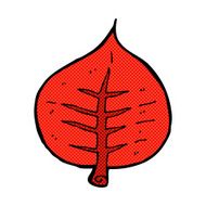 comic cartoon leaf N6