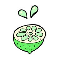 comic cartoon fresh lime N2