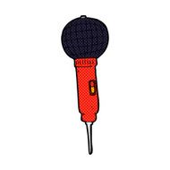 comic cartoon microphone N6