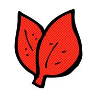 comic cartoon leaves symbol N3