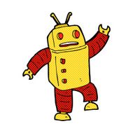 comic cartoon robot N48