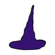 comic cartoon spooky witch hat N6