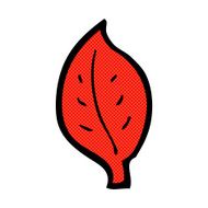 comic cartoon leaf N7
