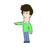 comic cartoon man blaming N3