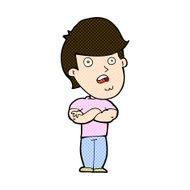 comic cartoon dissapointed man N3