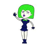 comic cartoon pretty vampire girl N7