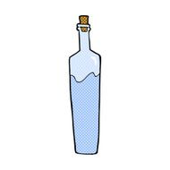 comic cartoon posh bottle N3