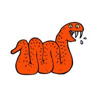 comic cartoon snake N24