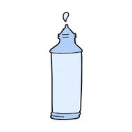 comic cartoon water bottle N17
