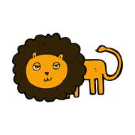 comic cartoon lion N5