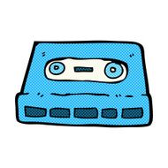 comic cartoon cassette tape N7