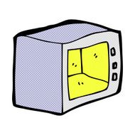 comic cartoon microwave N4